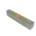 Conn Shrouded Header (4 Sides) HDR 60 POS 0.8mm Solder ST Top Entry SMD Tray
