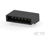 TE Connectivity-1-316131-3 Steckverbinderleisten und Leiterplattenbuchsen Conn Shrouded Header (4 Sides) HDR 6 POS 5.08mm Solder RA Side Entry Thru-Hole Box