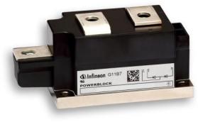 Infineon Technologies AG-TT340N22KOFXPSA1 SCR Modules SCR Module 2200V 520A(RMS) 9500A 7-Pin Tray