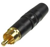 Neutrik Group-NYS373-6 Steckverbinder für Audio und Video Conn Phono Plug PL 2 POS ST Cable Mount 1 Port