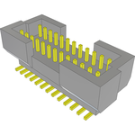 Conn Shrouded Header HDR 25 POS 1mm Solder ST SMD Tube