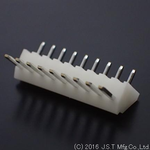 Conn Unshrouded Header HDR 9 POS 2.5mm Solder RA Side Entry Thru-Hole T/R