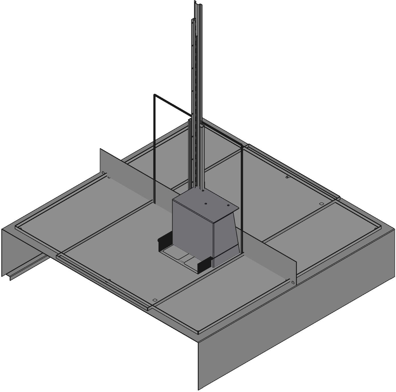Hammond Manufacturing-1422N4D12FQT Kästen, Gehäuse und Gestelle 1422 Series Two Door Floormount Enclosures - Nema 4