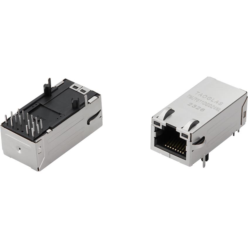 taoglas-TMJY611DGDZ4NL Steckverbinder, Telefon und Telekommunikation RJ45 ICM 10G Base-T