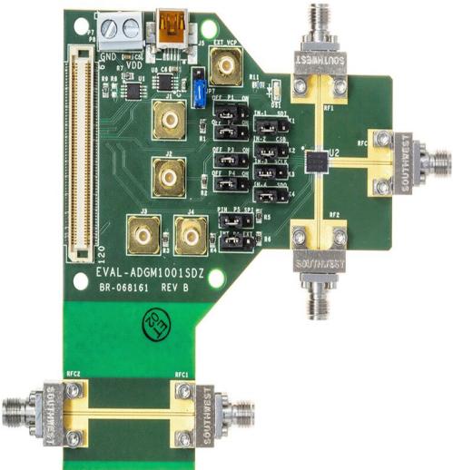 Analog Devices-EVAL-ADGM1001SDZ Entwicklungssätze und Werkzeuge ADGM1001 Analog Switch Multiplexer Evaluation Board