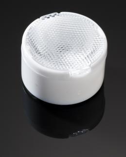 LEDIL OY-FA12040_TINA-M Optische Linsen Round Optical Lens White PMMA Pin/Tape Box