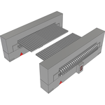 Cable Assembly 0.229m 30AWG 1.27mm 26 to 26 POS IDC Connector to IDC Connector F-F TIGER EYE™ Bulk