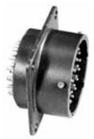 Amphenol-PT02H-14-19P Connector Circular Conn Circular PIN 19 POS Solder ST Box Mount 19 Terminal 1 Port