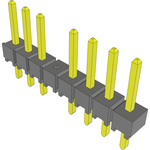 Conn Unshrouded Header HDR 8 POS 2.54mm Solder ST Top Entry Thru-Hole Bulk