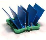 Advanced Thermal Solutions-ATS-50190P-C1-R0 Kühlkörper Heat Sink Passive BGA Spread Clip Aluminum 7.7°C/W Blue Anodized