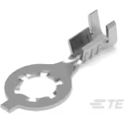 TE Connectivity-151382-2 连接器端子 Ring Tongue Terminal 16-20AWG Steel 17.14mm Tin Reel/Strip