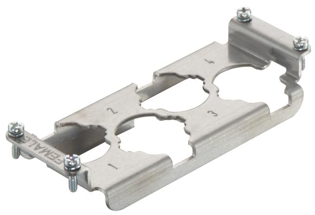 HARTING-09110009942 Accessoires de raccordement Connector Accessories Frame Straight