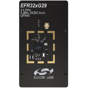 Silicon Labs-EFR32MG29B140F1024IM40-BR Combo Wireless Module BT+ZigBee Chip 2400MHz 40-Pin QFN EP