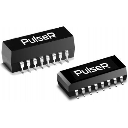 iNRCORE, LLC-100B-1027FX Telecom, Übertrager Telecom Transformer 2(1CT:1CT) 16 Terminal Gull Wing SMD