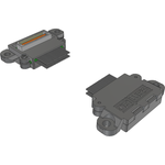 Cable Assembly Coax Micro Ribbon 0.15m 38AWG Micro High Speed Terminal to Micro High Speed Socket F-M Q STRIP® Bag