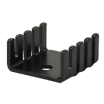 CUI Devices-HSS-B20-NP-06 Kühlkörper Heat Sink Passive TO-220 Screw Mount Aluminum 1050 26.32°C/W Black Anodized