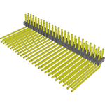 Conn Unshrouded Header HDR 48 POS 2.54mm Solder RA Side Entry Thru-Hole Bulk