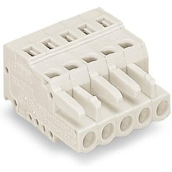 WAGO-721-112/026-000 Steckverbinder, Klemmenblöcke Conn PC Terminal Block F 12 POS 5mm Spring Clamp ST Cable Mount 15A Box