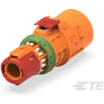 Conn Housing PL 1 POS Crimp ST Cable Mount Orange