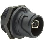 Bulgin Components PLC-PXPSPE4032 Steckverbinder, Telefon und Telekommunikation Single Pair Ethernet Front Panel Mounting Connector
