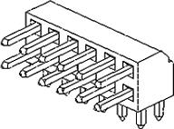 Molex-0877602036 Steckverbinderleisten und Leiterplattenbuchsen Conn Wire to Board HDR 20 POS 2mm Solder RA Thru-Hole Tray