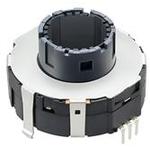 ALPS ALPINE CO., LTD-EC35B154H401 Mechanische Encoder Mechanical Encoder Rotary Incremental Hollow 0.04N.m Straight Quadrature Digital Square Wave 15PPR Through Hole PC Pin