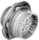 Amphenol-MS3474L14-5P Steckverbinder, rund Conn Circular PIN 5 POS Crimp ST Jam Nut 5 Terminal 1 Port