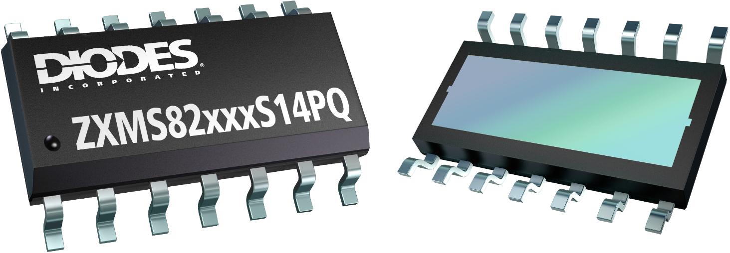 Diodes Incorporated-ZXMS82120S14PQ-13 Leistungsschaltern High-Side Power Switch Automotive AEC-Q100