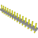 Conn Unshrouded Header HDR 14 POS 2.54mm Solder ST Top Entry Thru-Hole Bulk