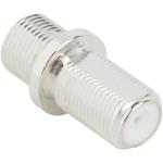 Conn Type F Adapter 0Hz to 1GHz 75Ohm ST Panel Mount F/F Tin