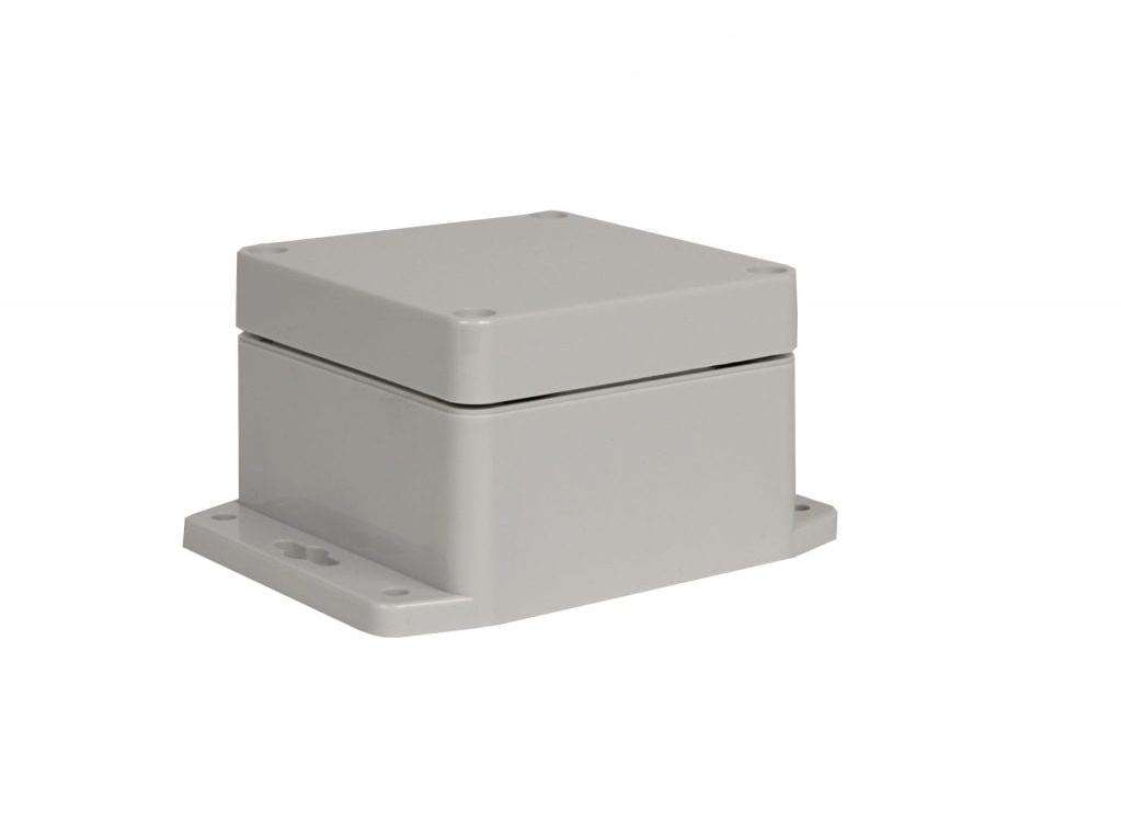 Bud Industries-PN-1331-AMB Kästen, Gehäuse und Gestelle IP68 NEMA 6P PC Box with mounting brackets 3.23x3.15x2.17