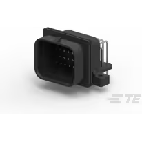 TE Connectivity-9-6437287-9 Connector Headers and PCB Receptacles Conn Shrouded Header (4 Sides) RCP 26 POS 1.5mm Solder RA Thru-Hole Tube