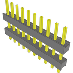 Conn Board Stacker HDR 10 POS 2.54mm Solder ST Top Entry Thru-Hole Bulk