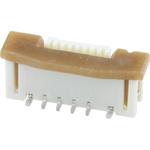Conn FFC/FPC Connector SKT 8 POS 0.5mm Solder ST SMD Easy-On™ T/R