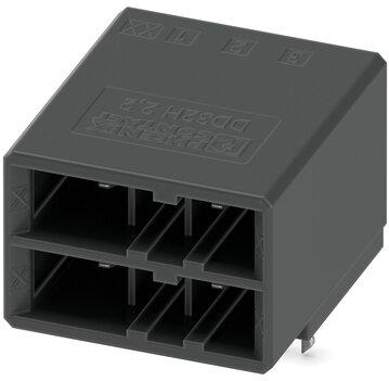 PHOENIX CONTACT-1378268 连接器插头及 PCB 插座 Conn Wire to Board HDR 6 POS 5.08mm Solder RA Side Entry Thru-Hole Cardboard