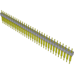 Conn Unshrouded Header HDR 33 POS 2.54mm Solder ST Top Entry Thru-Hole Tube