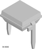 Vishay-BPW34 光二极管 Photodiode PIN Chip 900nm 2-Pin Bulk