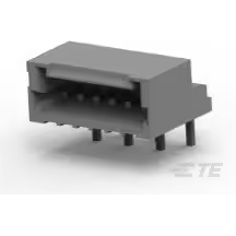 TE Connectivity-292206-6 Piastre connettori e prese PCB Conn Shrouded Header HDR 6 POS 1.5mm Solder RA Side Entry Thru-Hole Box