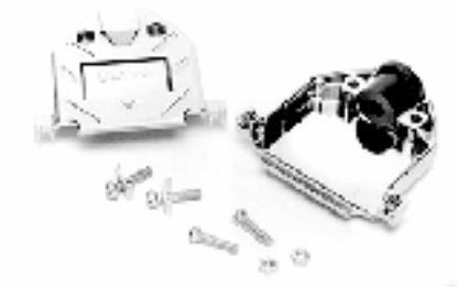 ITT Corporation-BACKSHELL, PLASTIC 15 POS Schrumpfbalgenadapter Backshell 180° 15 Shell Size Nickel Over Copper Acrylonitrile Butadiene Styrene