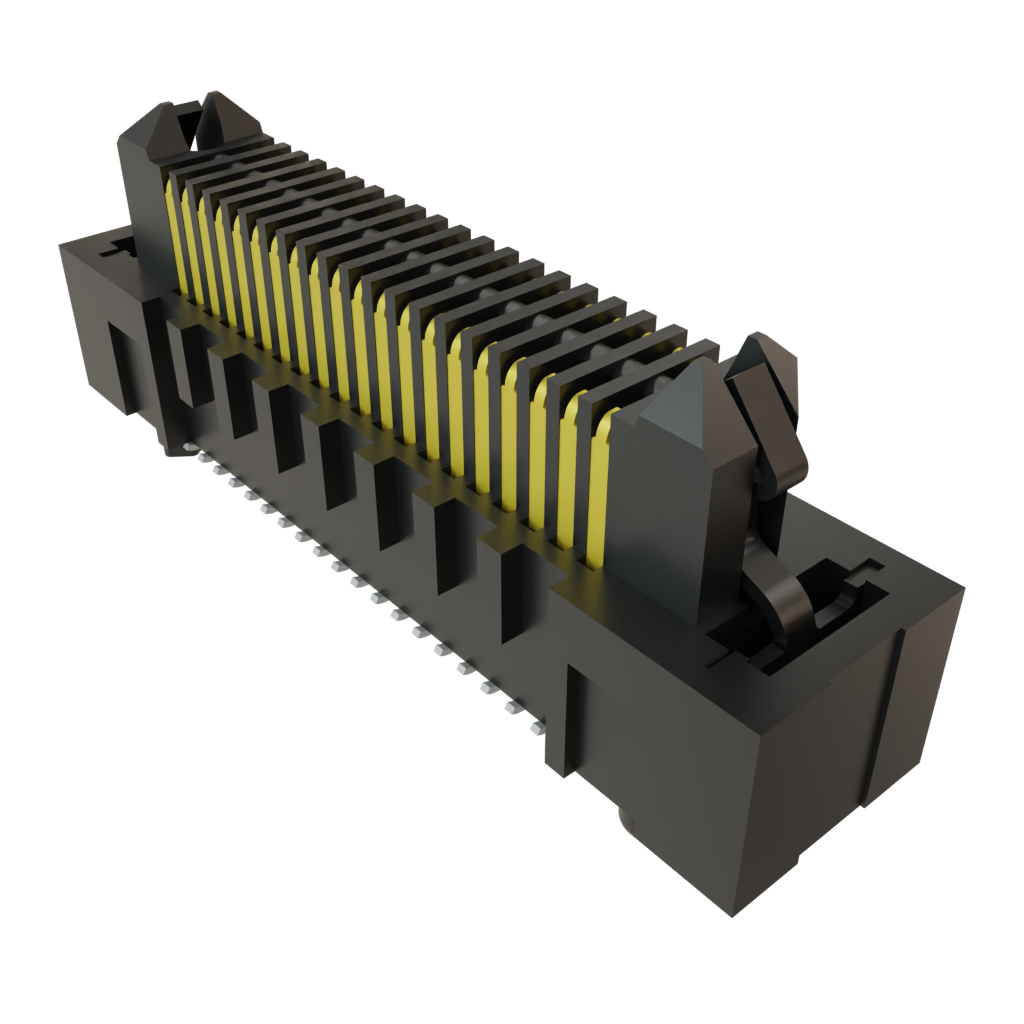 Samtec-ERM8-020-05.0-L-DV-L-TR 连接器插头及 PCB 插座 Conn Micro High Speed Terminal Strip HDR 40 POS 0.8mm Solder ST SMD T/R