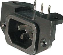 Assmann WSW components, Inc-A-KGS-F/A Raccordement d'alimentation Power Inlet, With Flange