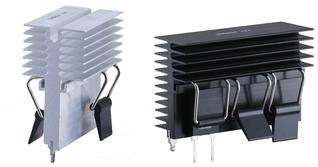 Ohmite-CR201-75VE Heat Sinks Heat Sink Passive TO-247/TO-264 Vertical Clip Aluminum Alloy 6063-T5 2.6°C/W Black Anodized