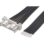 Cable Assembly UL 10002 0.6m 22AWG Wire to Board 8 POS M Crimp Bag