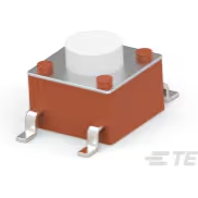 TE Connectivity-FSM4JSMAATR Commutateur tactile Switch Tactile OFF (ON) SPST Round Button Gull Wing 0.05A 24VDC 2.6N SMD T/R