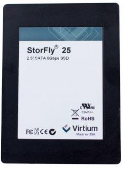 Virtium LLC-VSFB25CC480G-150 固态驱动器 Solid State Drive 2.5in SATA 480Gbyte 6Gbps 4240Mbps Read 3040Mbps Write 5V 2000000h