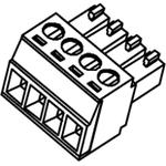 Conn Eurostyle Block F 9 POS 3.81mm Screw RA Cable Mount 8A/Contact Eurostyle™