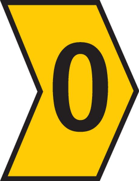 HellermannTyton-515-03604 Kabelmarkierungen Cable Markers Pre-Marked Polyvinyl Chloride Yellow Reel