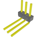 Conn Unshrouded Header HDR 3 POS 2.54mm Solder RA Side Entry Thru-Hole Bulk