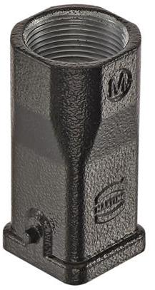 HARTING-19370031445 Adattatori Shrink Boot Hood 180° 3A Shell Size Powder Zinc Die Cast Single Lock Han®