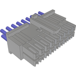 Samtec-MMSD-09-22C-L-19.69-S-K Cable Assembly AC Power Cable Assembly 0.5m Power 18 POS SKT Crimp 22AWG